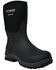 Dryshod Men's Legend MXT Rubber Boots - Round Toe, Black, hi-res