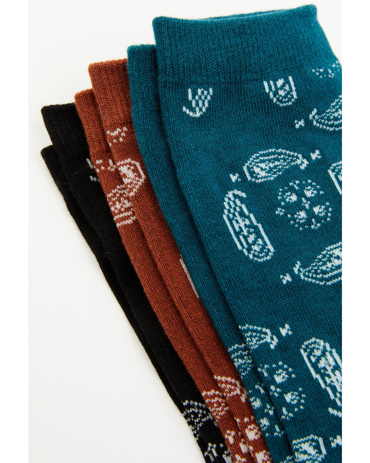 Image #4 - Shyanne Women's Paisley 3-Pack Socks, Multi, hi-res