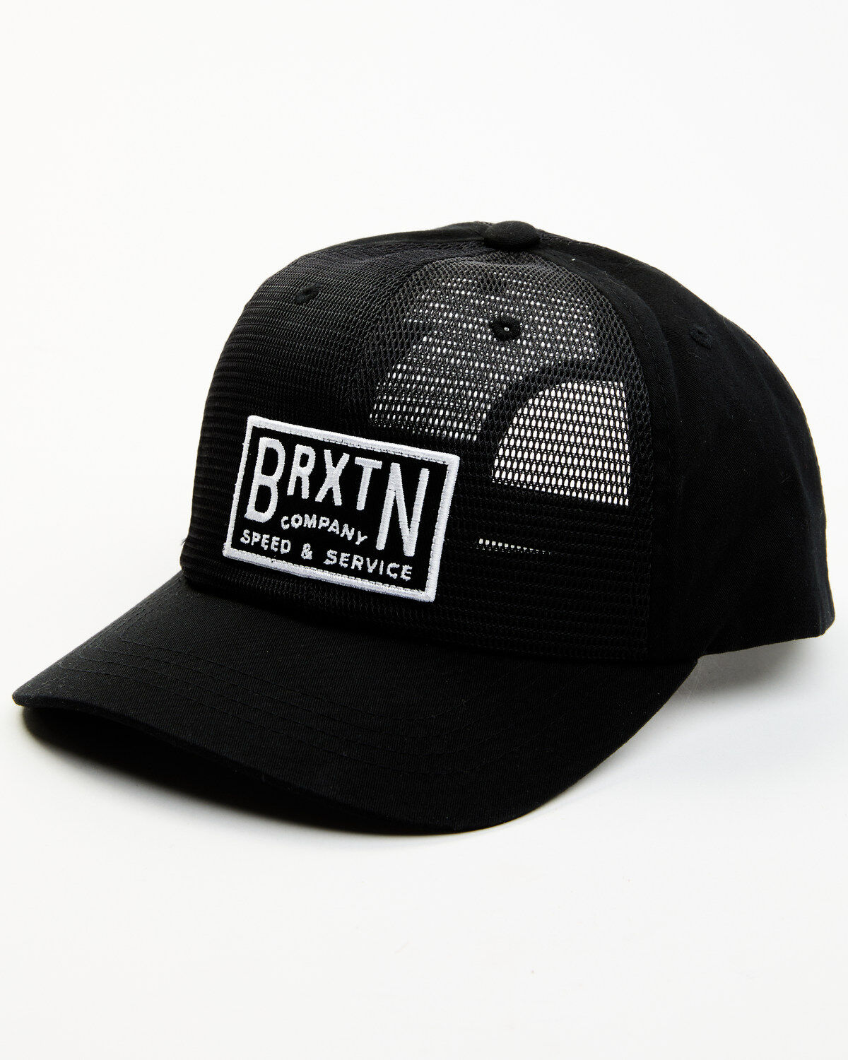 Image #1 - Brixton Men's Tune Up LP Ball Cap, Black, hi-res