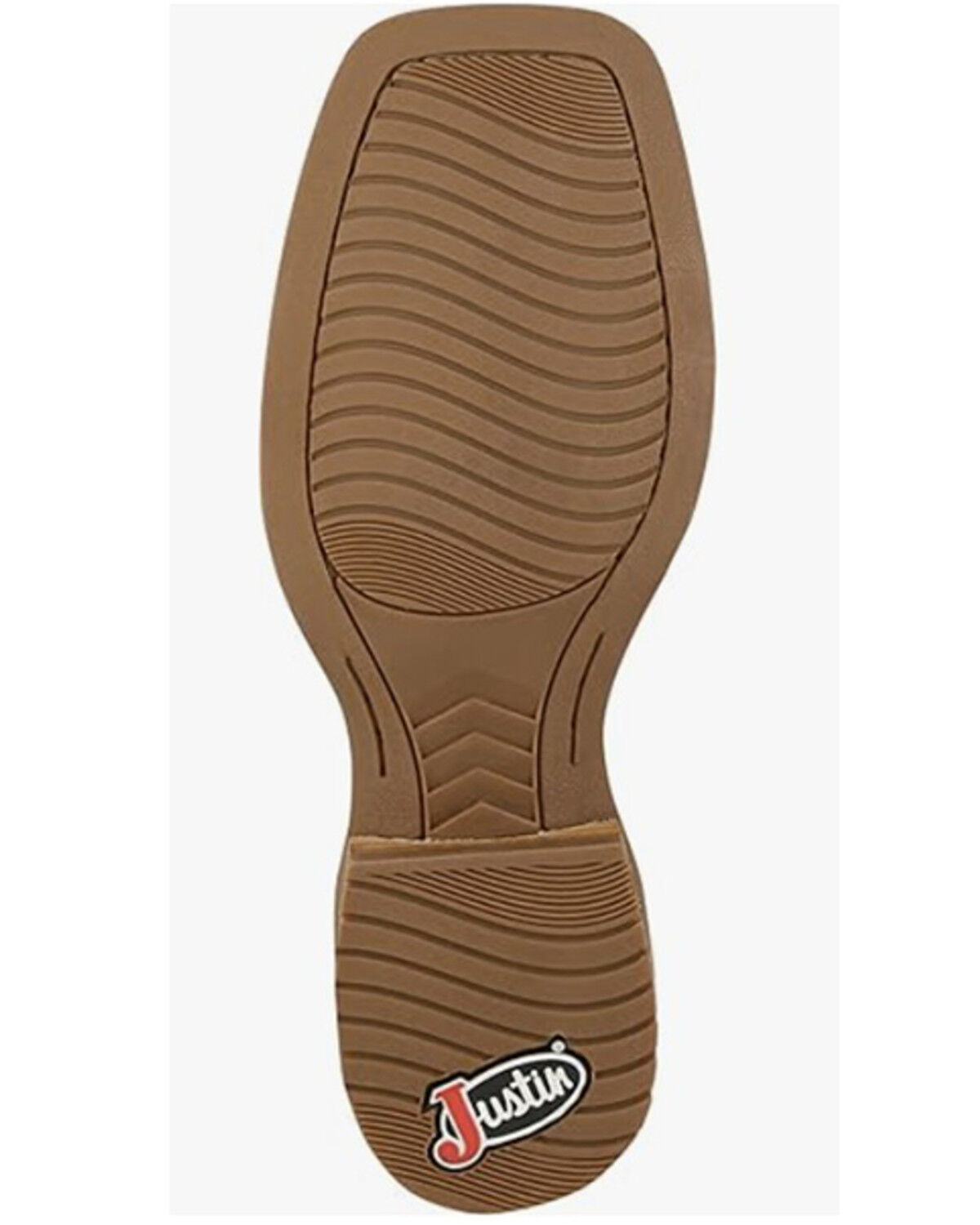 Image #7 - Justin Men's Rustle Performance Western Boots - Broad Square Toe, Rust Copper, hi-res