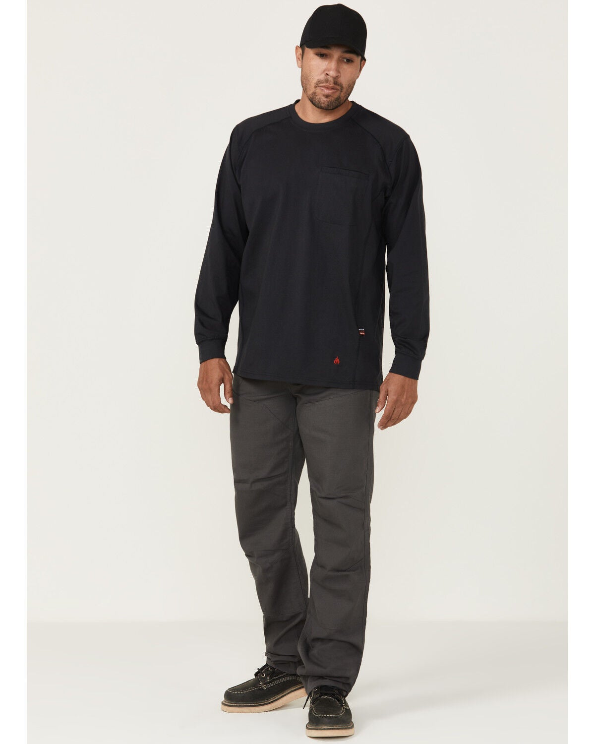 Hawx Men's FR Double Front Ripstop Pants, Charcoal, hi-res