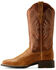 Image #2 - Ariat Women's Round Up Ruidoso Performance Western Boots - Broad Square Toe, Brown, hi-res