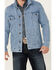 Image #4 - Cody James Men's Coasting Light Wash Button-Front Unlined Denim Jacket, Indigo, hi-res