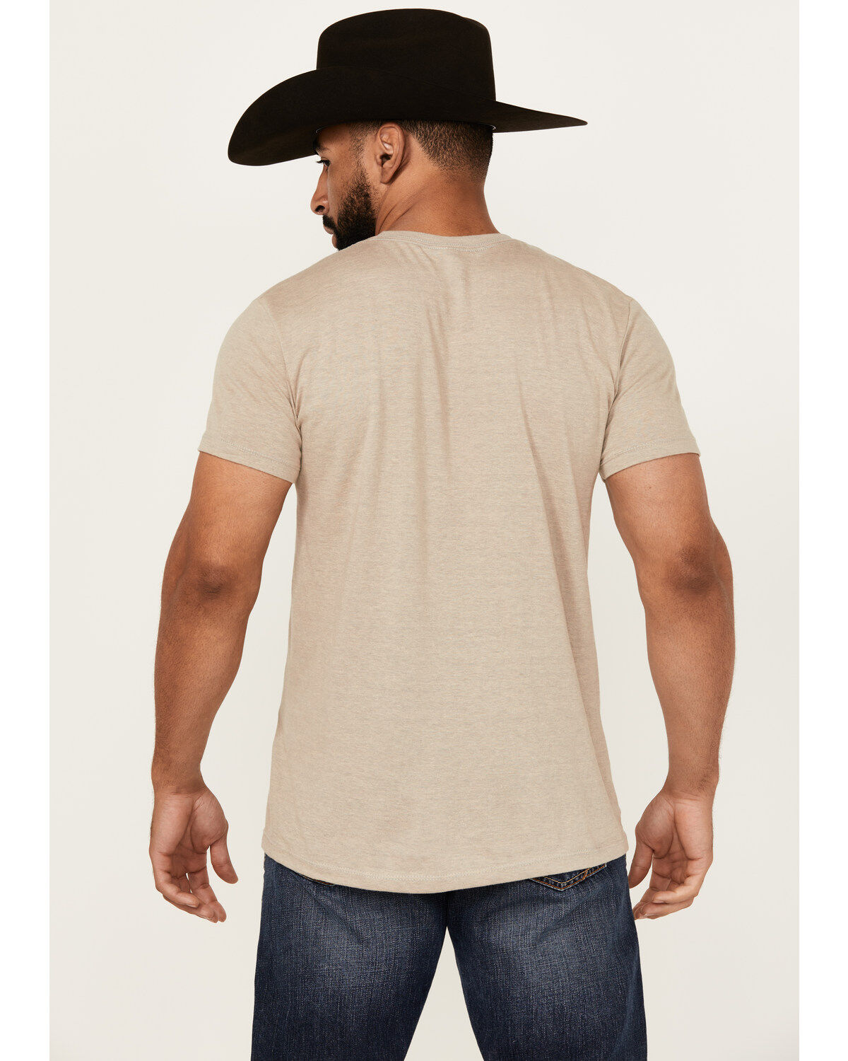 Image #4 - Cody James Men's Country And Proud Short Sleeve Graphic T-Shirt, Tan, hi-res