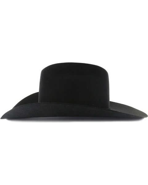 Image #5 - Rodeo King Rodeo 5X Felt Cowboy Hat, Black, hi-res