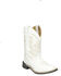 Image #1 - Smoky Mountain Little Girls' Bonnie Western Boots - Broad Square Toe, White, hi-res