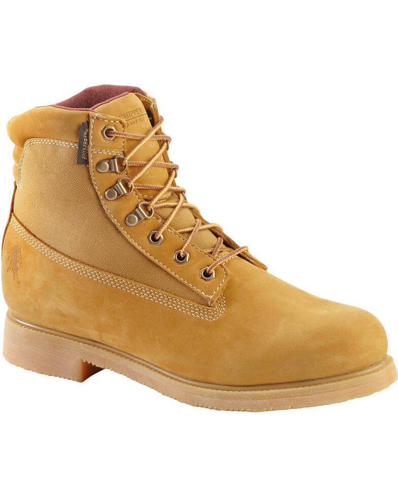 Chippewa Men's Sportility 6" Work Boots, Golden Tan, hi-res