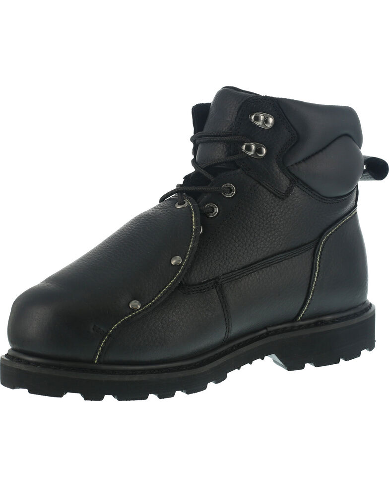 steel toe met guard work boots