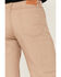 Image #4 - Lapco Men's FR Mid Rise Relaxed Straight Canvas Work Pants, Beige, hi-res