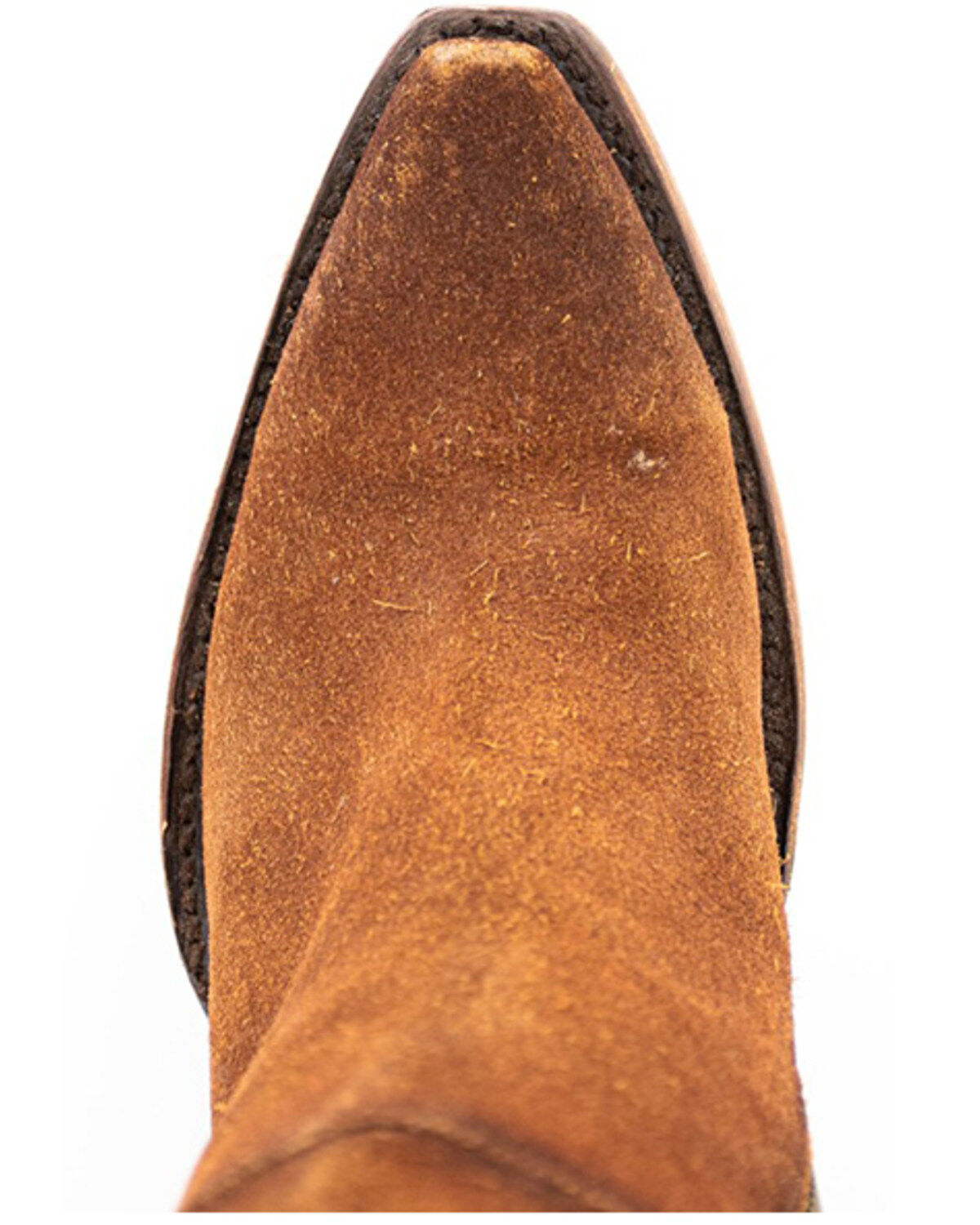 Image #6 - Dan Post Women's Corsette Back Lace Tall Western Leather Boots - Snip Toe, Red, hi-res