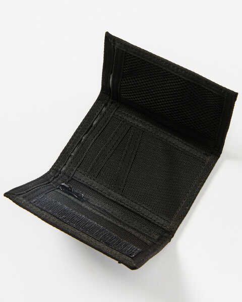Hawx Men's Nylon Bi-Fold Wallet, Black, hi-res