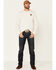 Image #2 - Wanakome Men's Orion Logo Patch Long Sleeve T-Shirt, Oatmeal, hi-res