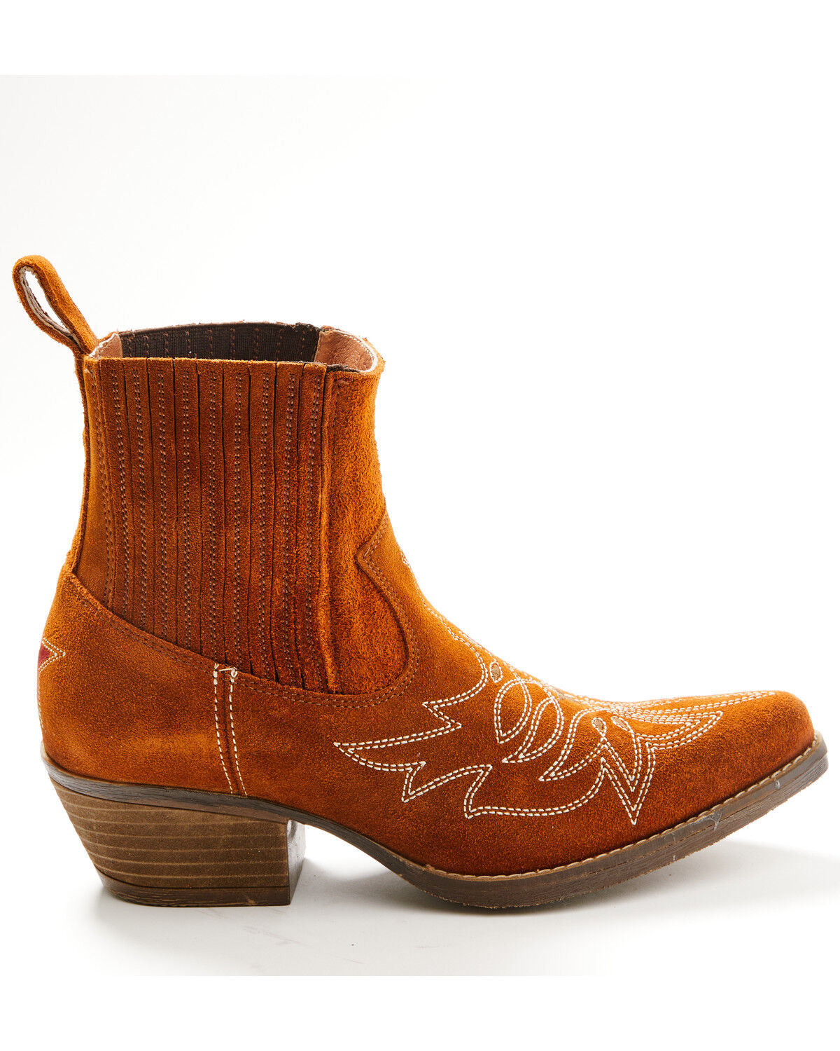 Idyllwind Women's Wildfire Suede Western Booties - Snip Toe