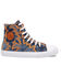 Image #2 - Dingo Women's Denim Western Stitched High-Top Sneakers, Blue, hi-res