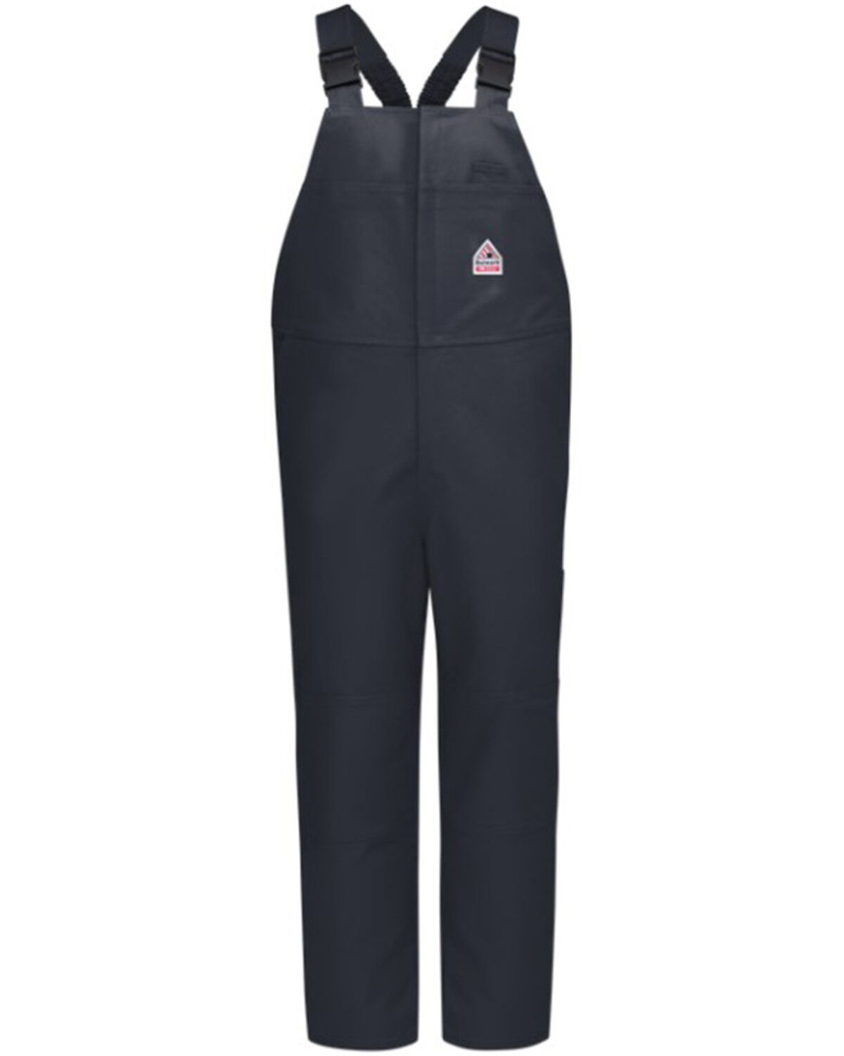 Image #1 - Bulwark Men's FR Duck Unlined Bib Overalls, Navy, hi-res