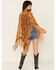 Image #4 - Idyllwind Women's Brown Dancer Fringe Shawl, Brown, hi-res