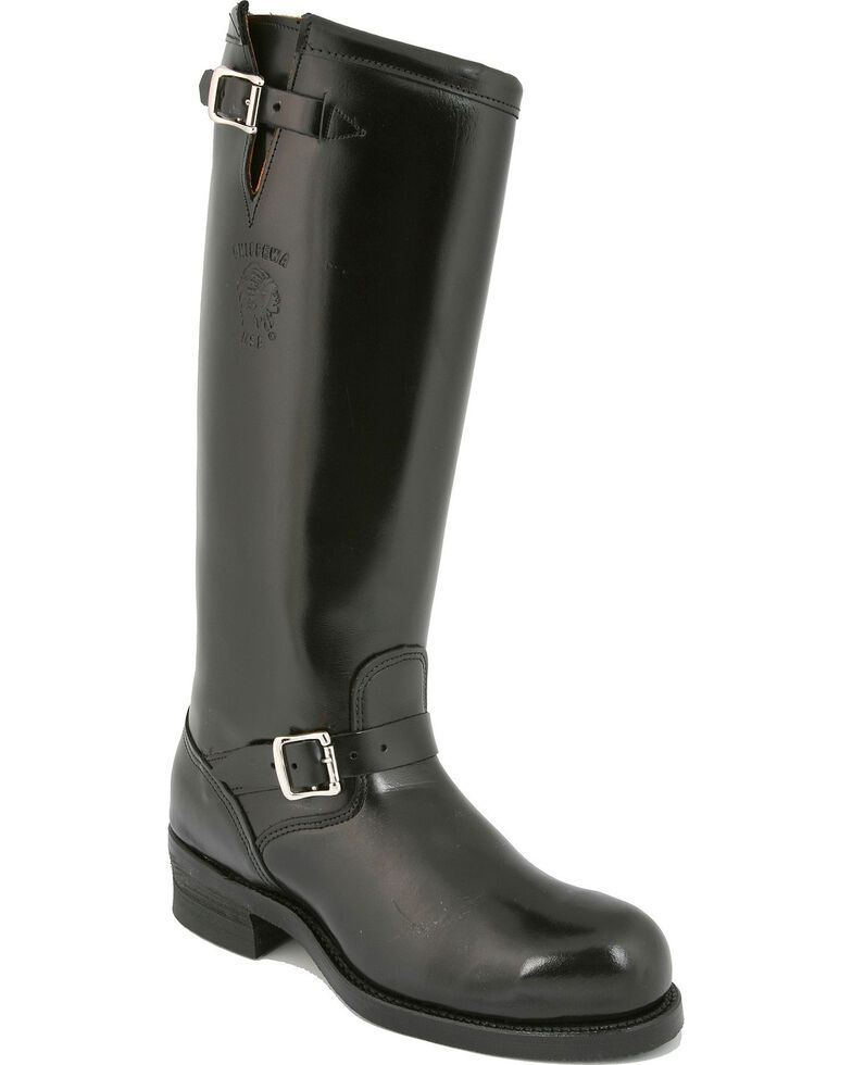 chippewa men's engineer steel toe motorcycle boots