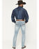 Image #3 - RANK 45® Men's Somerset Wash Ambush Slim Straight Performance Stretch Denim Jeans, Light Wash, hi-res