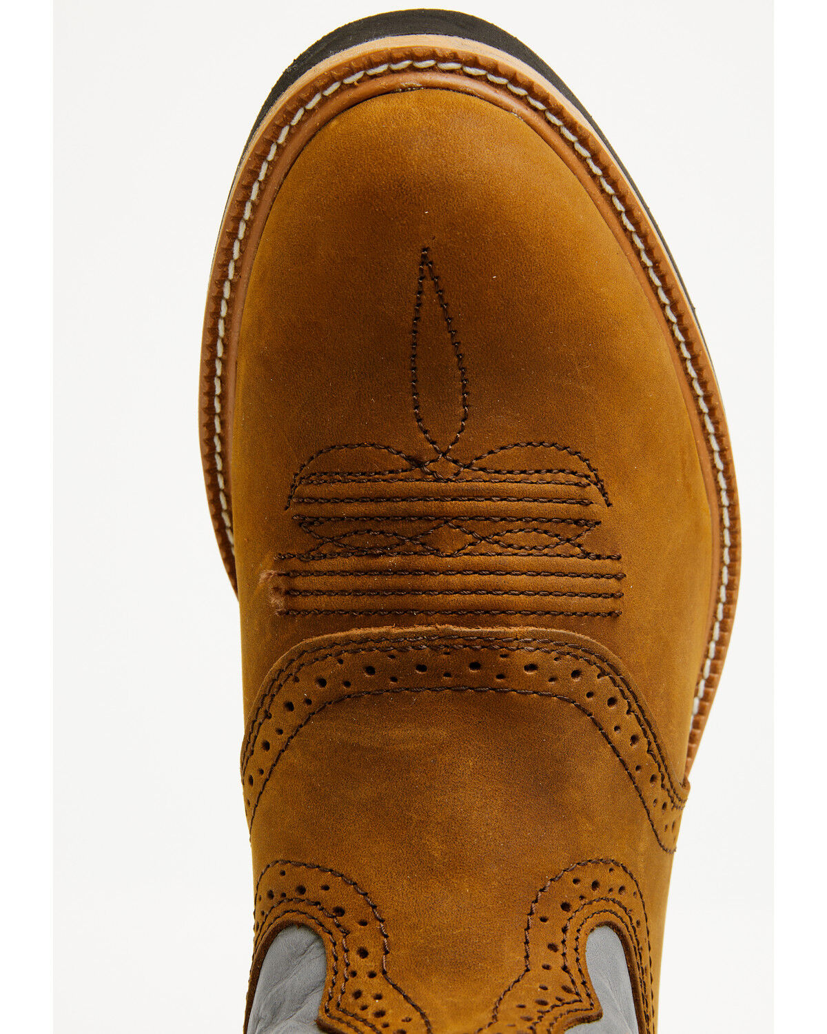 Twisted X Men's Cowboy Pull-On Work Boots - Soft Toe