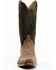Image #4 - Lucchese Men's Distressed Shell Cowhide Western Boots - Snip Toe, , hi-res