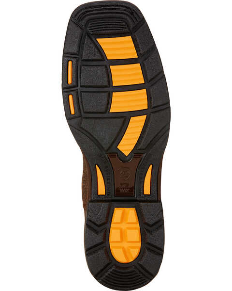 Image #3 - Ariat Men's Work Hog Composite Toe WP Work Boots, Brown, hi-res