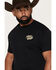 Image #3 - Moonshine Spirit Men's El Toro Short Sleeve Graphic T-Shirt, Black, hi-res