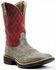 Image #1 - Twisted X Men's Tech X Performance Western Boot - Broad Square Toe, Red, hi-res