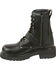 Milwaukee Leather Women's Buckled and Lace-to-Toe Boots - Square Toe , Black, hi-res