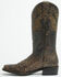 Image #3 - Shyanne Women's Winona Embossed Western Boots - Square Toe, Bronze, hi-res