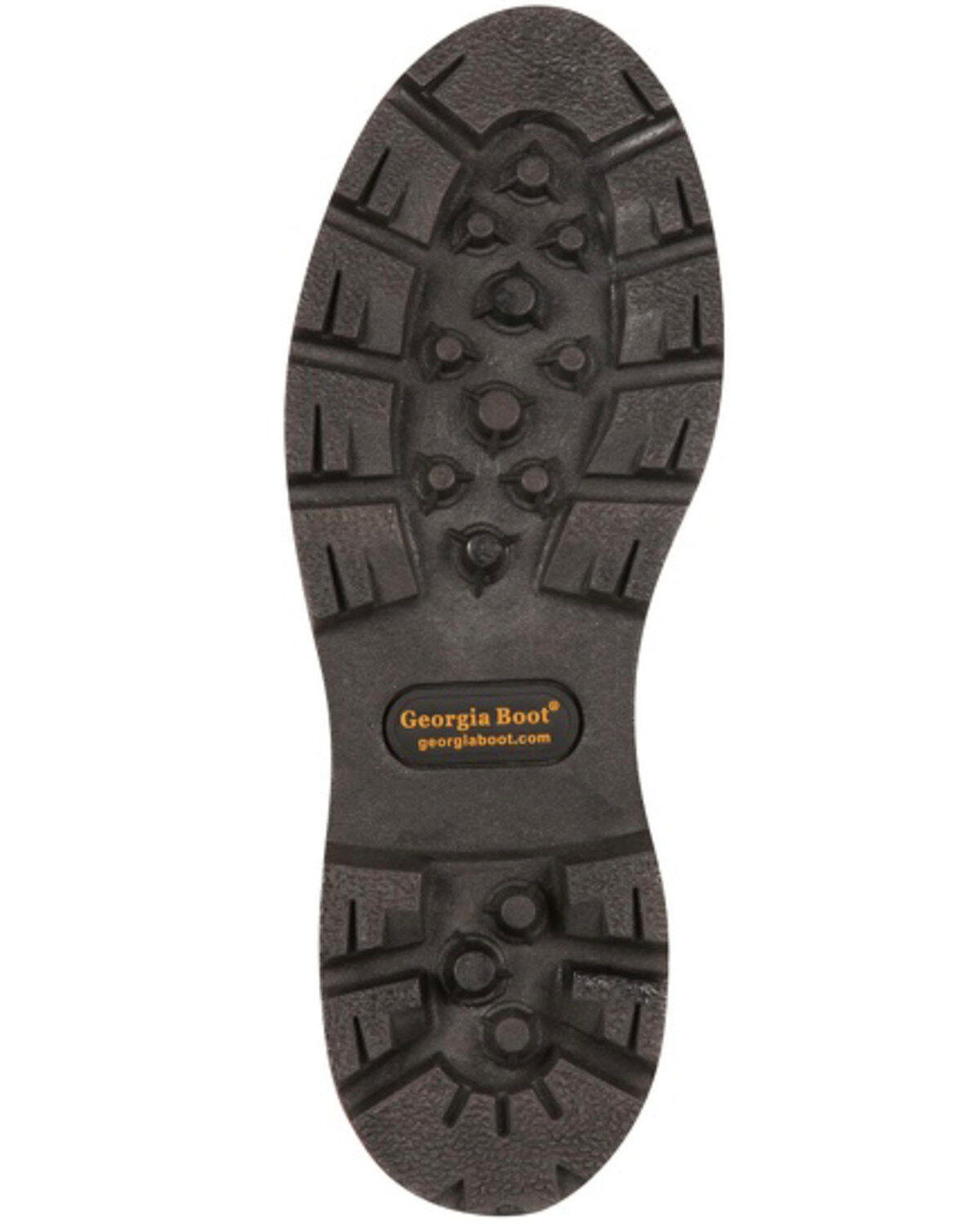 Image #7 - Georgia Men's Homeland Steel Toe Waterproof Work Boots, Brown, hi-res