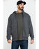 Image #3 - Ariat Men's Gray Rebar All-Weather Full Zip Work Hooded Sweatshirt , Grey, hi-res