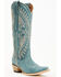 Image #1 - Circle G Women's Tall Western Boots - Snip Toe, Blue, hi-res