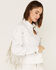 Image #1 - Boot Barn X Double D Ranch Women's Exclusive Hitched Denim Bridal Jacket, White, hi-res