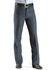 Image #2 - Wrangler Wrancher Dress Jeans, Hthr Blue, hi-res