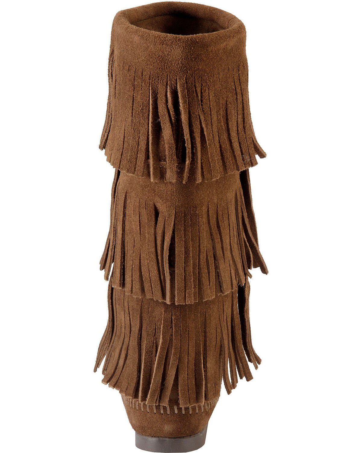 Image #7 - Minnetonka Women's Three Layer Fringe Boots, , hi-res