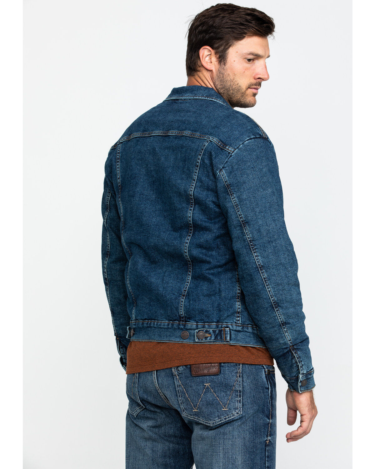 wrangler retro denim shirt