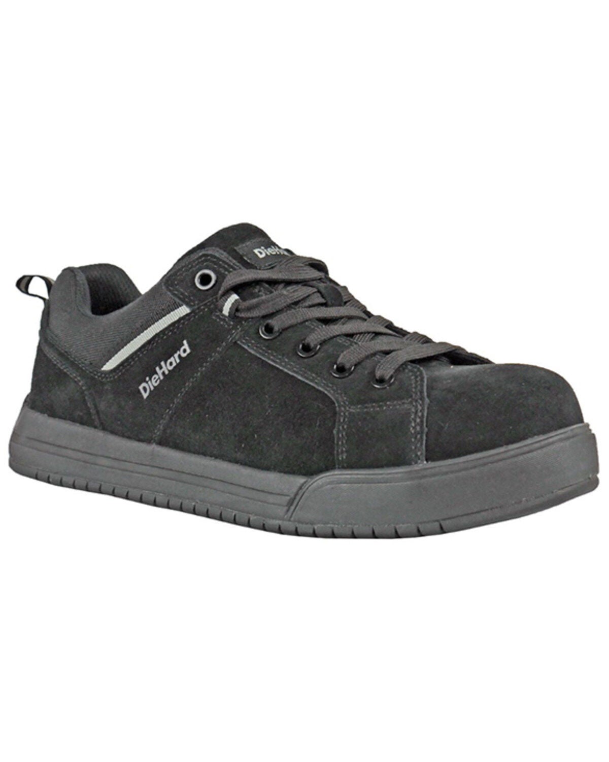 Die Hard Men's Solstice Lace-Up Work Shoes - Composite Toe, Black, hi-res