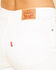 Image #4 - Levi’s Women's Classic Straight Fit Jeans, White, hi-res
