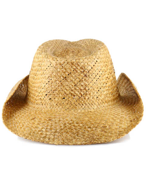 Image #3 - Cody James® Natural Straw Cowboy Hat, Brown, hi-res