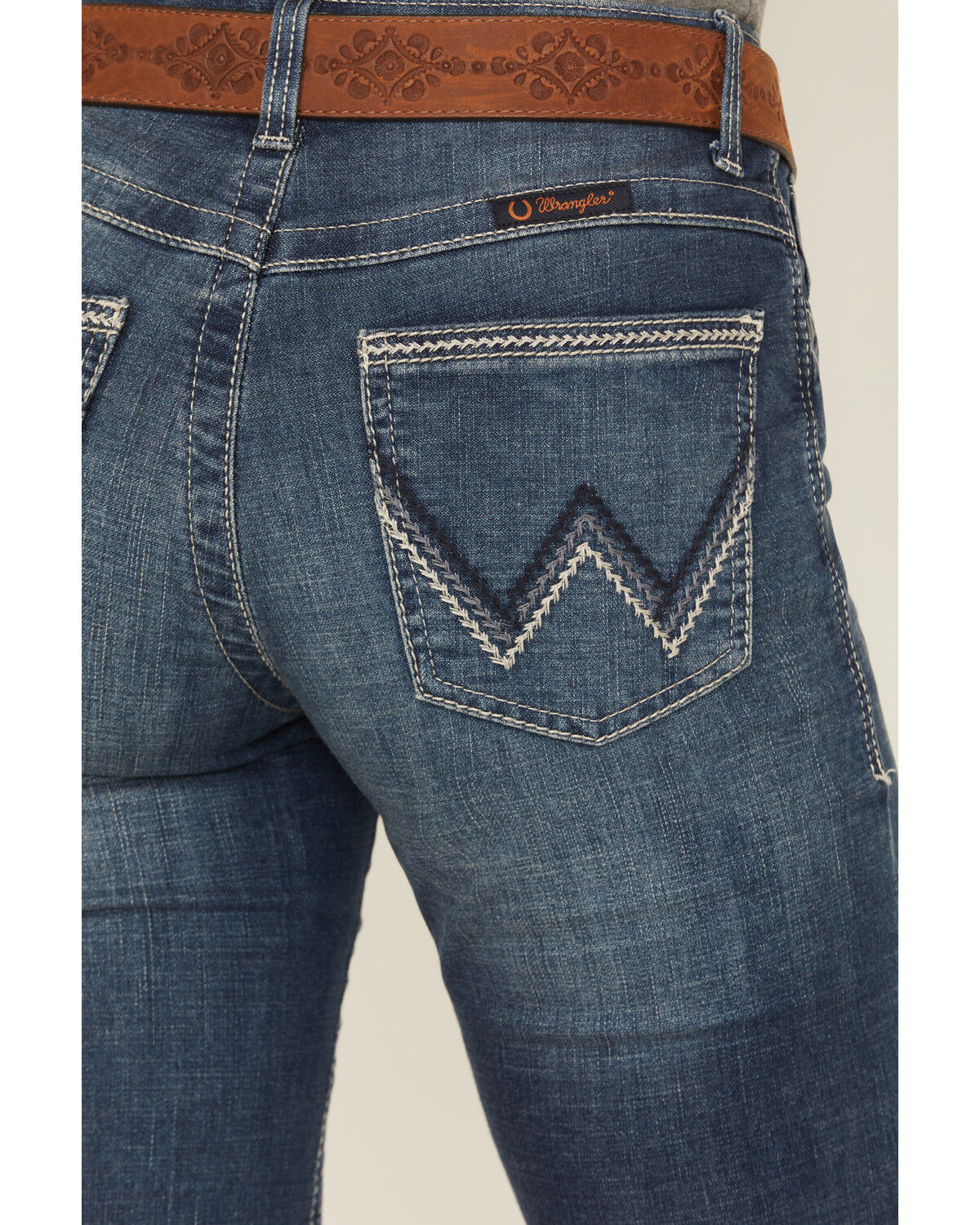 Image #4 - Wrangler Women's Ultimate Riding Williow Lovette Bootcut Jeans, Blue, hi-res