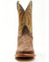 Image #4 - El Dorado Men's Exotic Alligator Western Boots - Broad Square Toe, Brass, hi-res