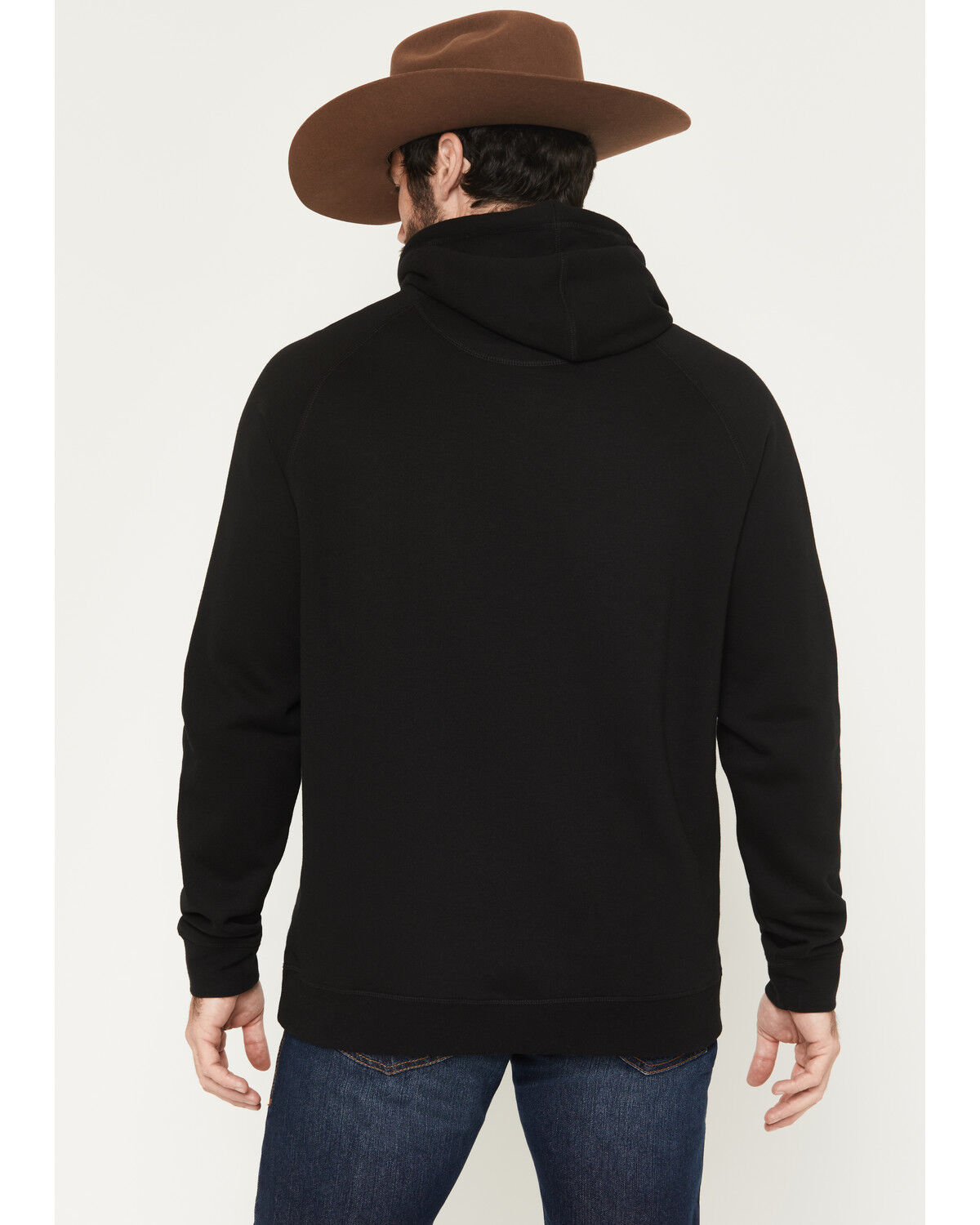 Image #4 - Kimes Ranch Men's Outlier Logo Hooded Sweatshirt, Black, hi-res