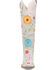 Image #4 - Dingo Women's Flower Power Suede Tall Western Boots - Snip Toe, , hi-res