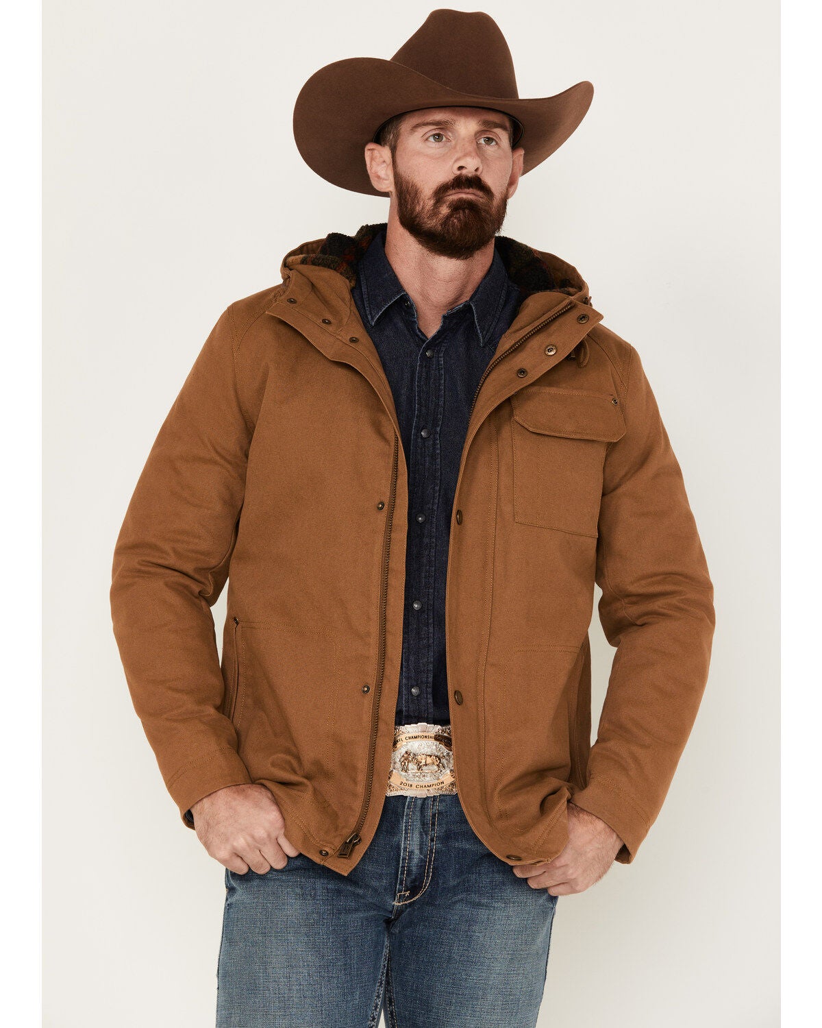 Image #1 - Pendleton Men's Saddle Brothers Curiser Coat , , hi-res