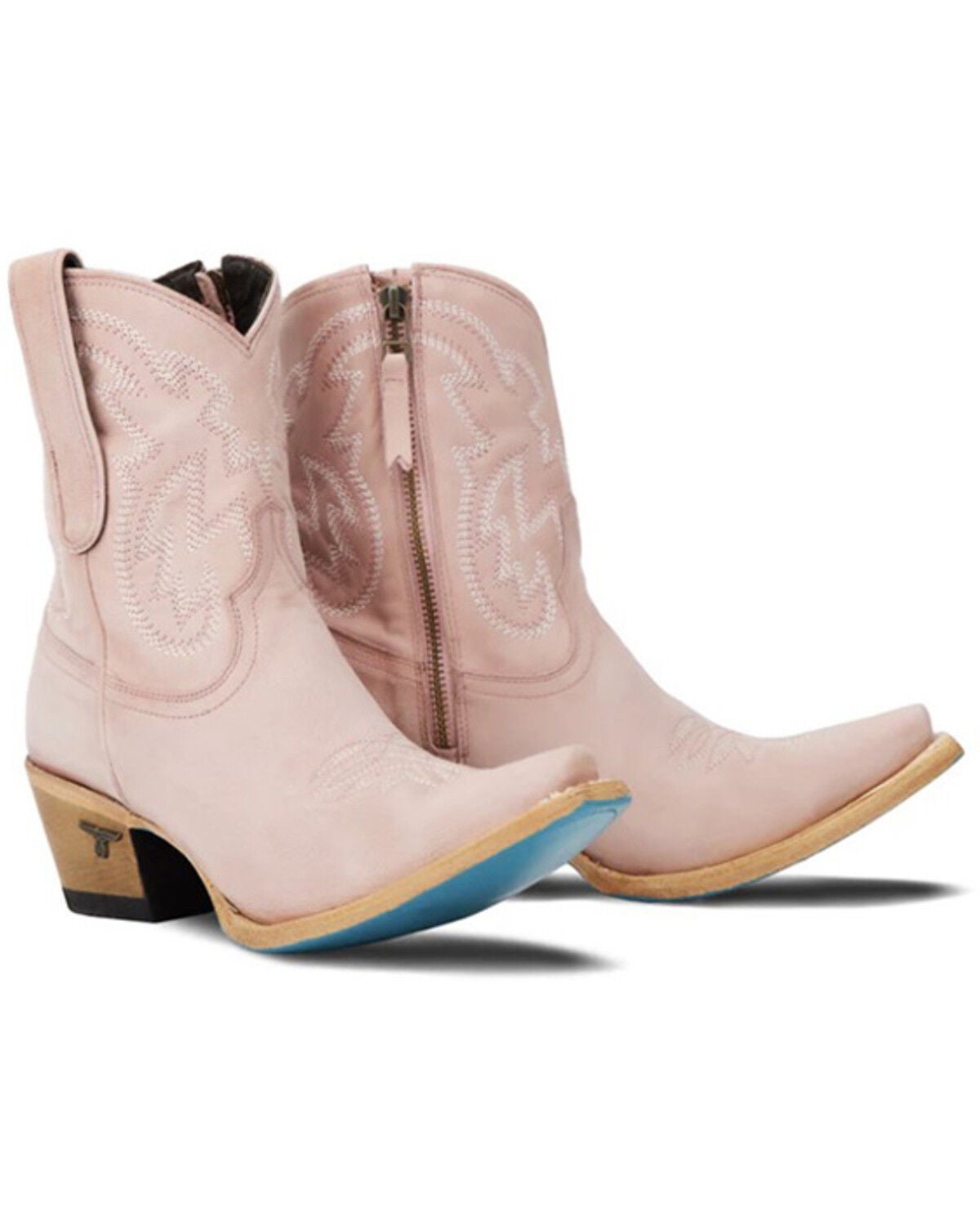 Lane Women's Smokeshow Western Booties - Snip Toe, Blush, hi-res