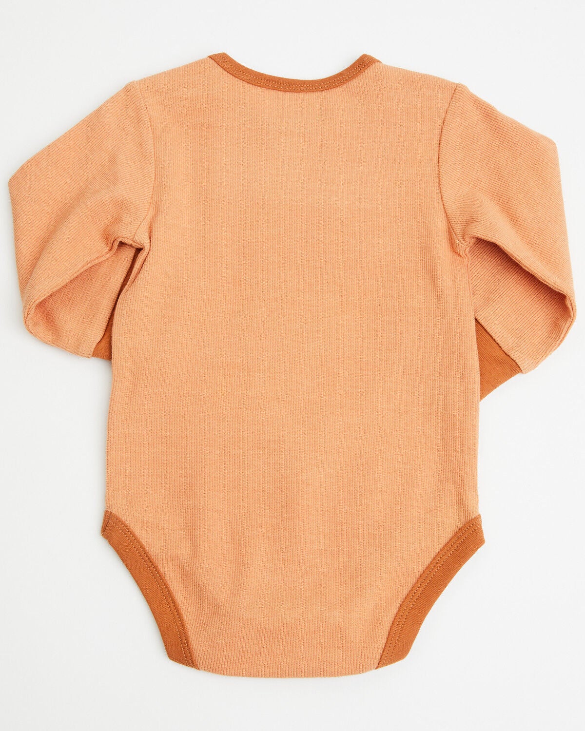 Image #3 - Wrangler Infant Boys' Logo Icon Onesie, Brown, hi-res