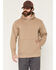 Image #1 - Ariat Men's DR Durastretch Solid Hooded Sweatshirt, Khaki, hi-res