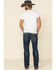 Cinch Men's White Label Performance Dark Relaxed Straight Jeans  , Indigo, hi-res