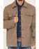 Image #3 - Panhandle Slim Men's Oakland Heathered Snap Jacket, Taupe, hi-res