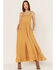 Cleo + Wolf Women's Textured Paisley Eyelet Lace Overall Maxi Dress, Gold, hi-res